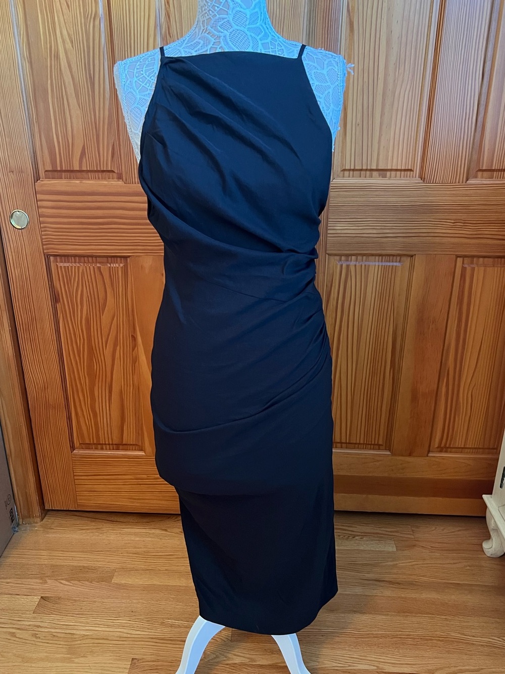 NWT Zara Boatneck MIDI Dress